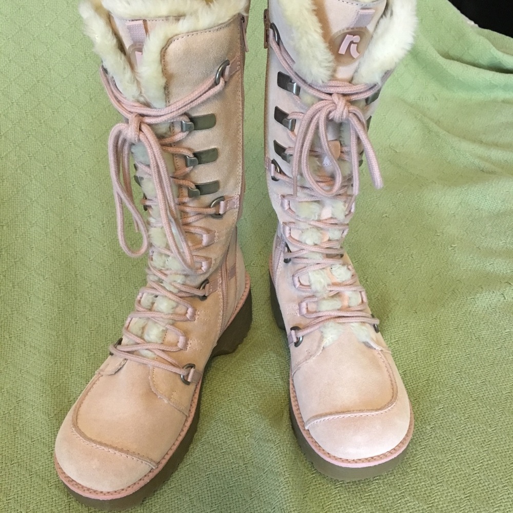 Cozy Pink boots